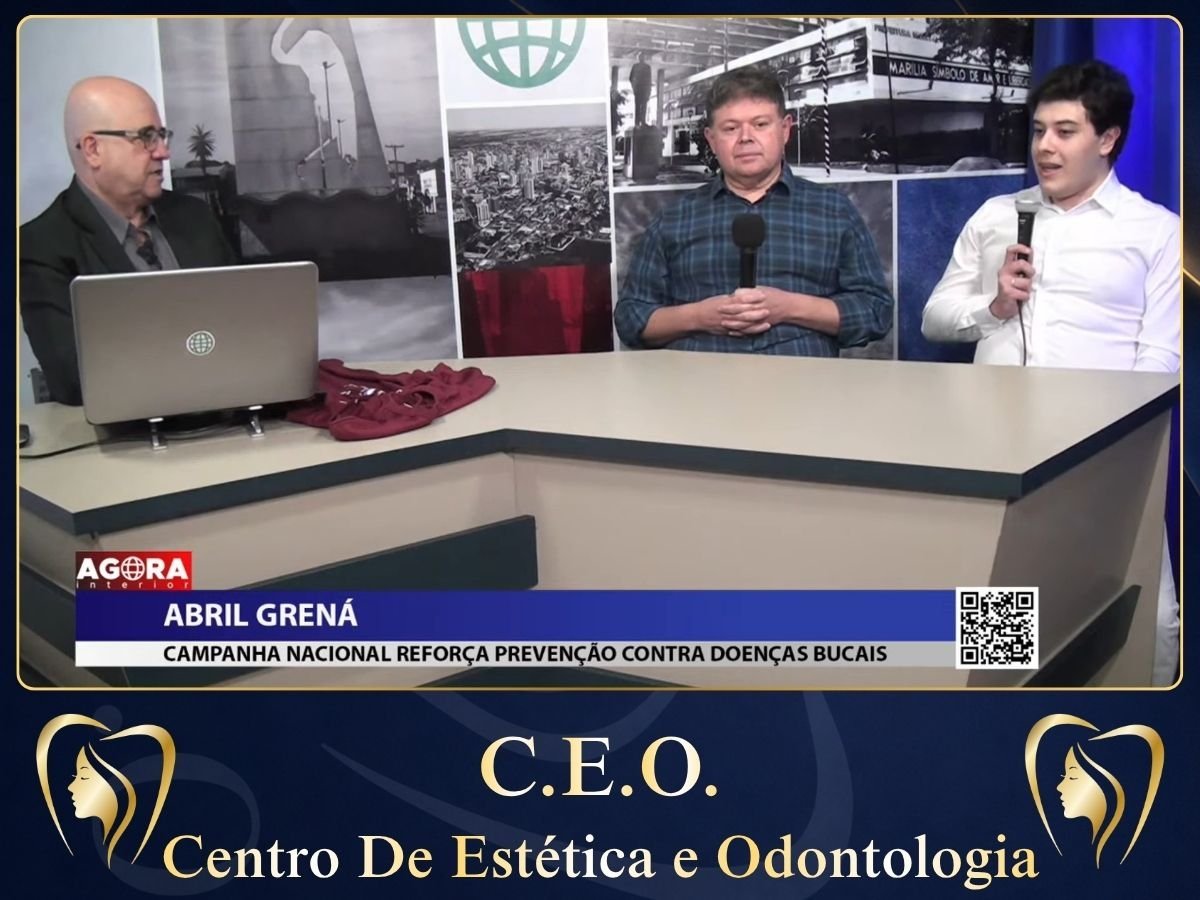 Entrevista sobre o Abril Grená

Os Drs. Carlos Sanches e Pedro Sanches participaram do programa Agora no Interior, da TV Mais Marília, para falar sobre prevenção das doenças bucais e a importância dos cuidados com a saúde bucal.

Marília/SP